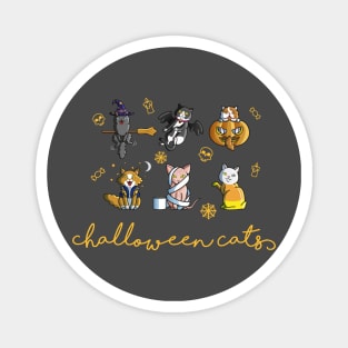 Halloween Cats Magnet